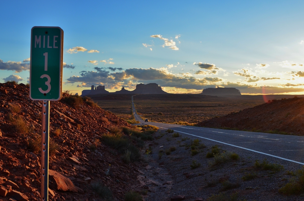 Forrest Gump Point at Mile Marker 13 on Highway 163